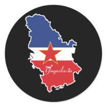 Yugoslavia Sticker by worldtees Yugoslavia Sticker