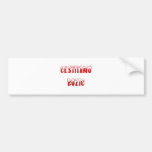 Yugoslavian: Cestitamo Bozic Bumper Sticker