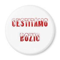 Yugoslavian: Cestitamo Bozic magnets by holidaysgear Yugoslavian: Cestitamo Bozic magnets