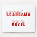 Yugoslavian: Cestitamo Bozic Mouse Pads