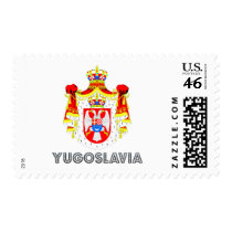 Yugoslavian Emblem Postage Stamp