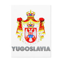 Yugoslavian Emblem postcards