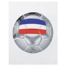 Yugoslavian Soccer Ball Personalized Flyer