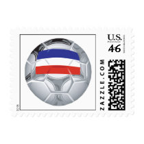 Yugoslavian Soccer Ball Postage Stamp