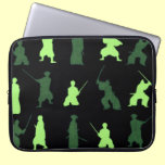 Yuji Samurai Pattern laptop sleeves