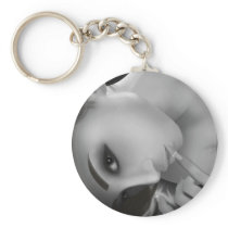 Yuki bw key chain