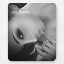 Yuki bw mousepad