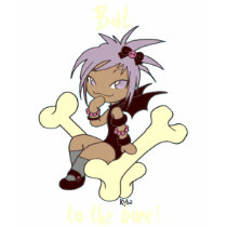 Yuki's "bat to the bone" shirt