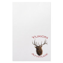 Yukon Attitude Custom Stationery