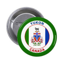 YUKON, CANADA BUTTONS