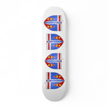 Yukon, Canada skateboards by bestflag Yukon, Canada skateboards