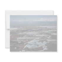 Yukon Delta - Aerial View Custom Invitations