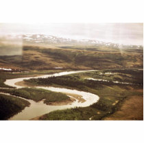 Yukon Delta photo sculptures