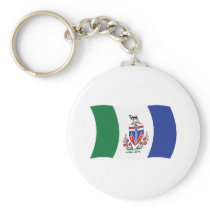 Yukon Flag Keychain