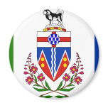 Yukon flag magnets