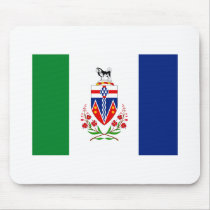 YUKON FLAG mousepads by flagshirts YUKON FLAG mousepads