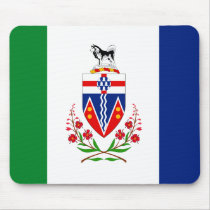 YUKON FLAG mousepads by flagshirts YUKON FLAG mousepads