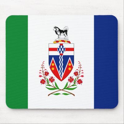 YUKON FLAG MOUSE MATS by flagshirts