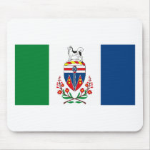 Yukon Flag Mousepad by FlagTshirts Yukon Flag Mousepad