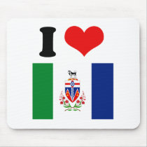 YUKON FLAG mousepads by flagshirts YUKON FLAG mousepads