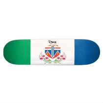 Yukon Flag Skateboard