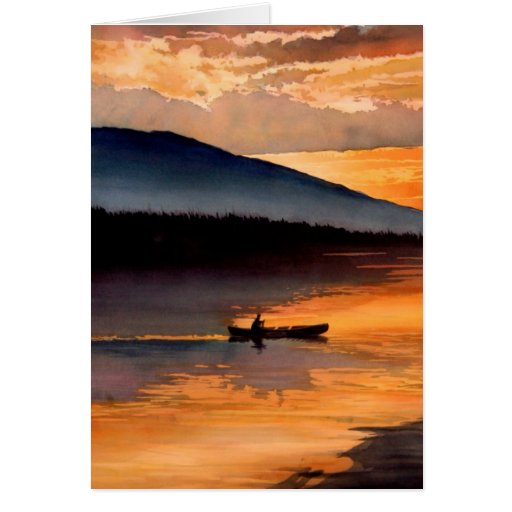 "Yukon Passage" Landscape Watercolor Greeting Cards
