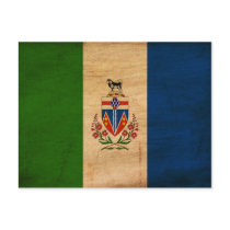 Yukon Territories Flag Postcards