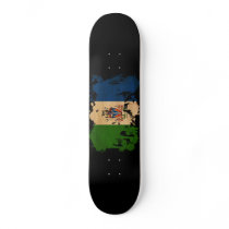 Yukon Territories Flag Custom Skateboard