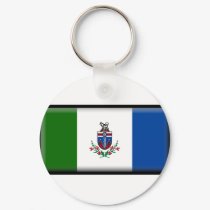 Yukon Territory Flag keychains