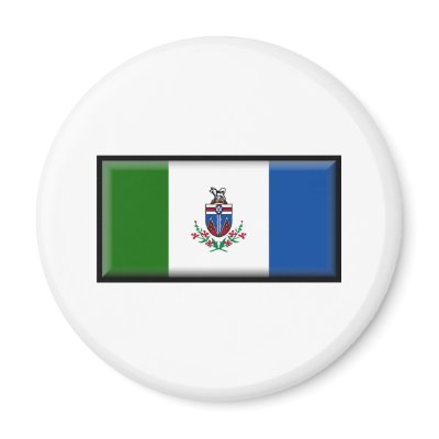 Yukon Territory Flag Magnets by jacinto888