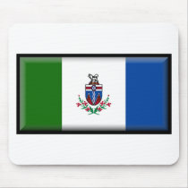 Yukon Territory Flag mousepads by jacinto888 Yukon Territory Flag mousepads
