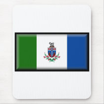 Yukon Territory Flag mousepads by jacinto888 Yukon Territory Flag mousepads
