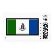 Yukon Territory Flag postage