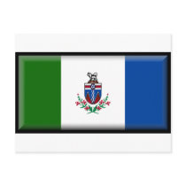 Yukon Territory Flag postcards