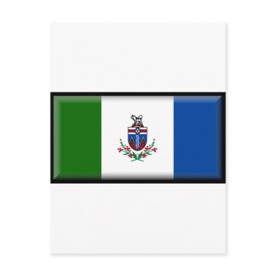 Yukon Territory Flag Post Cards by jacinto888