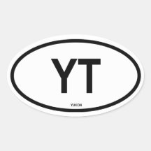 Yukon "YT" Stickers