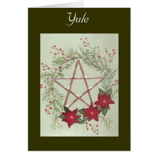 Pagan Yule Cards | Zazzle