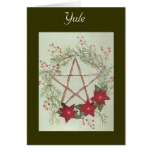 Yule Blessing Cards