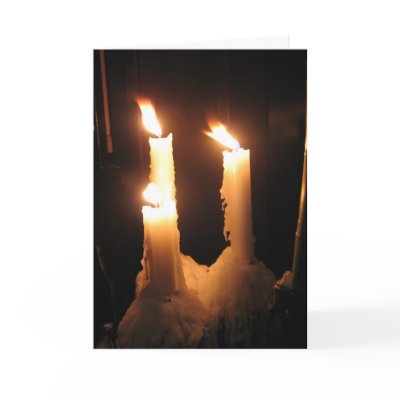 Yule Blessings Greeting Card by lifethrualens