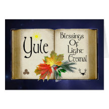 Yule - Blessings Of Light Card