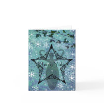 yule card goddess