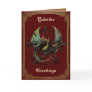 Yule Dragon Greeting Card