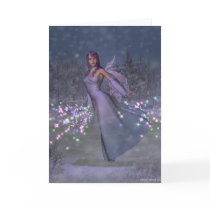 Yule Fairy Greetings Card by WolfWitch Yule Fairy Greetings Card