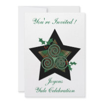 Yule - Joyous Yule Invitation