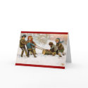 Yule Log Christmas card by xmasstore Yule Log Christmas card