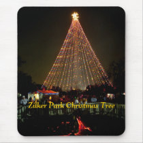 Yule Log, Zilker Park Christmas Tree mousepads by bceichman02 Yule Log, Zilker Park Christmas Tree mousepads
