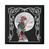 "Yule Maiden" Magnet by Valerian "Yule Maiden" Magnet