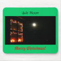 Yule Moon mousepads by codfishlady Yule Moon mousepads