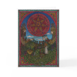 Yule One, Holly King Oak King 002 Greeting Cards