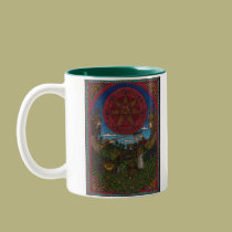 Yule One, Holly King Oak King 002, Raise a toas... mugs by CherrieB Yule One, Holly King Oak King 002, Raise a toas... mugs